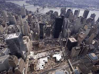 Aerial Photograph of Ground Zero